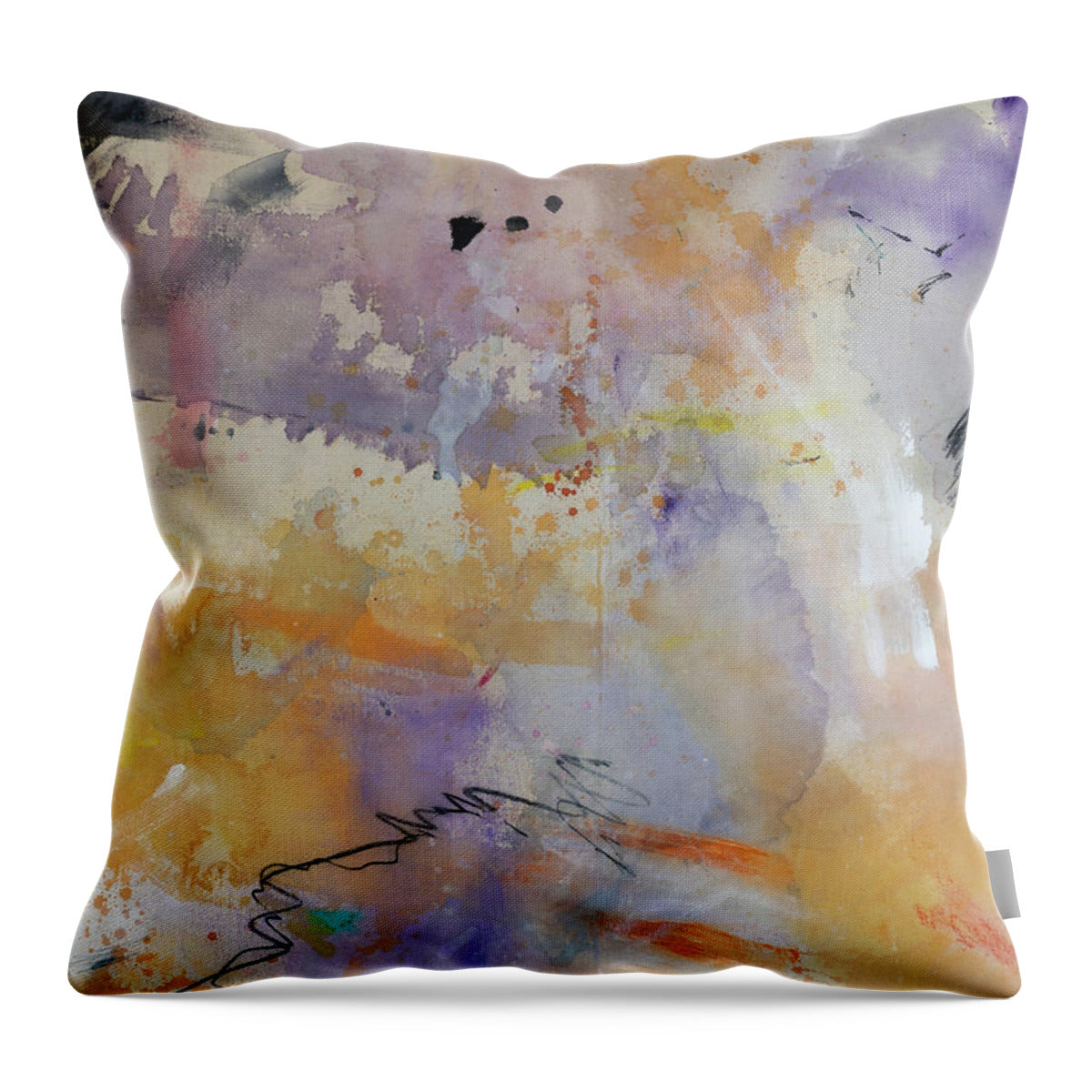 Scraps II - Throw Pillow