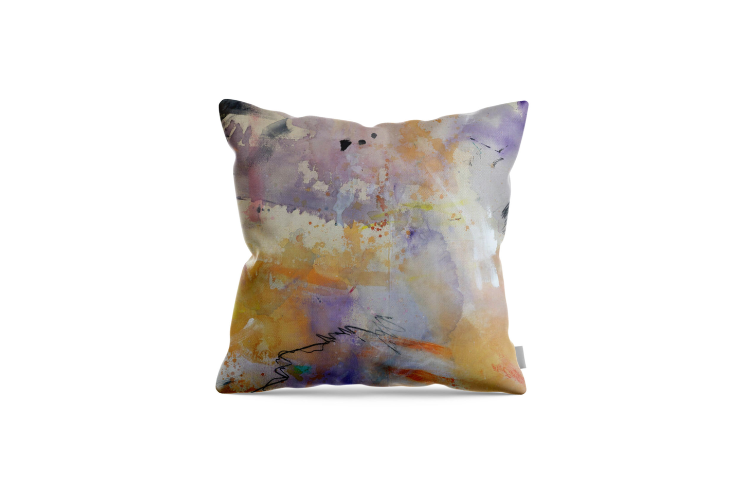 Scraps II - Throw Pillow