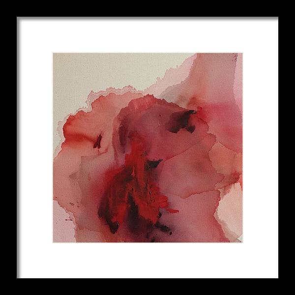 Autonomy, Red - Framed Print