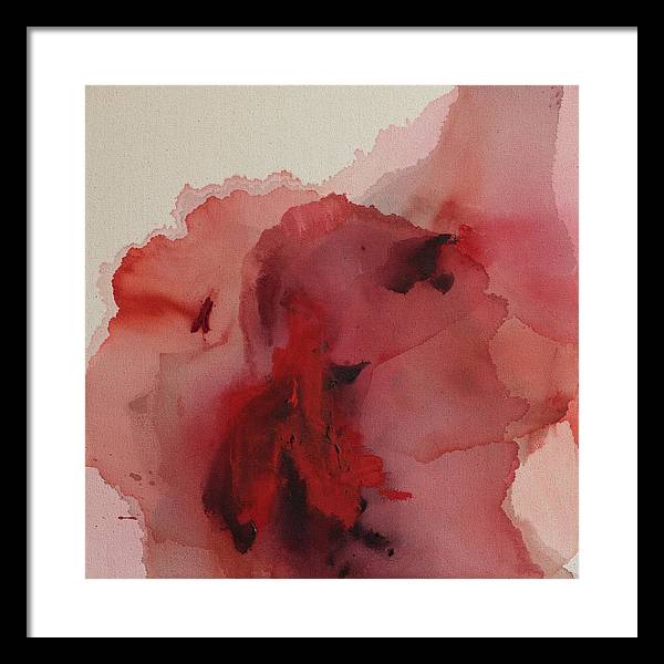 Autonomy, Red - Framed Print