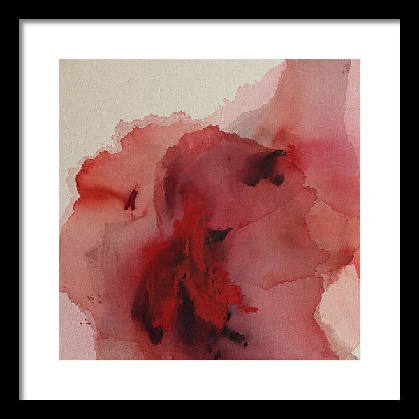 Autonomy, Red - Framed Print
