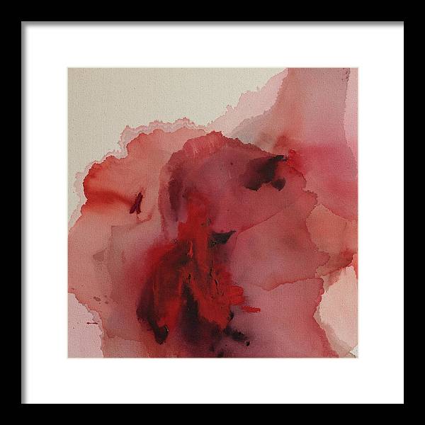 Autonomy, Red - Framed Print