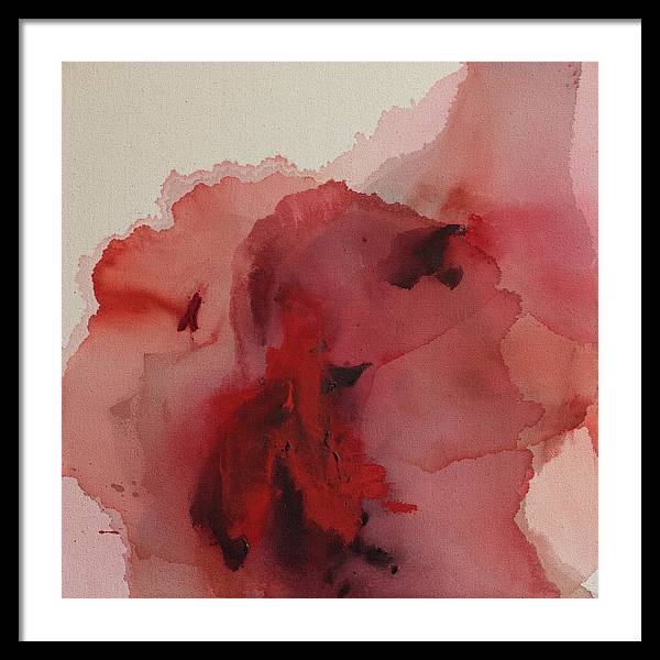 Autonomy, Red - Framed Print