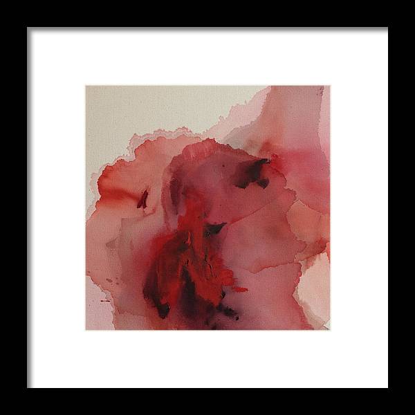 Autonomy, Red - Framed Print