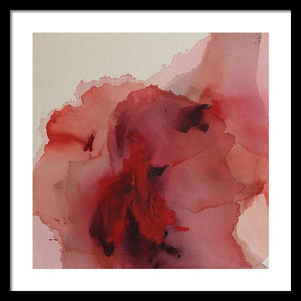 Autonomy, Red - Framed Print