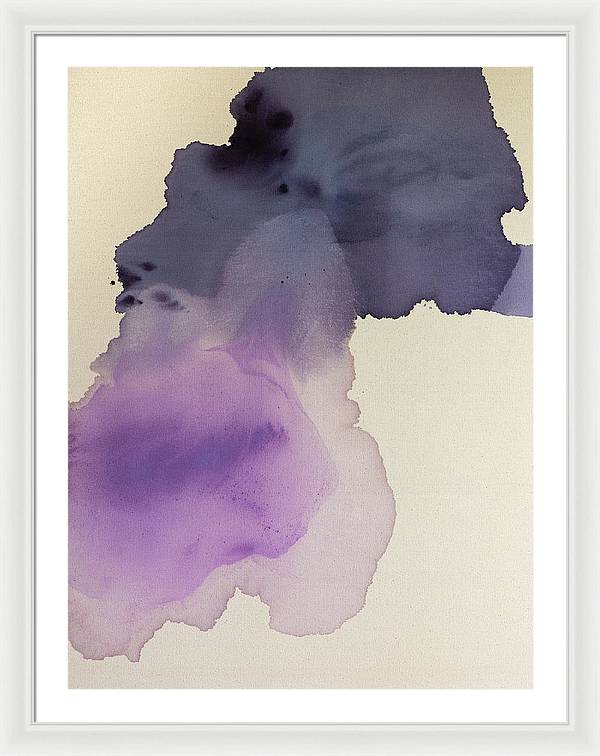 Knowledge, Purple - Framed Print