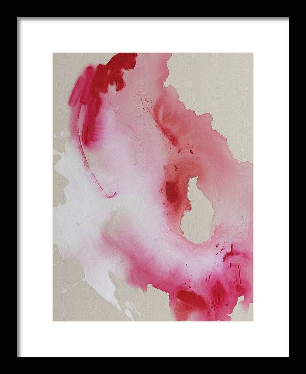 Expression, Pink - Framed Print