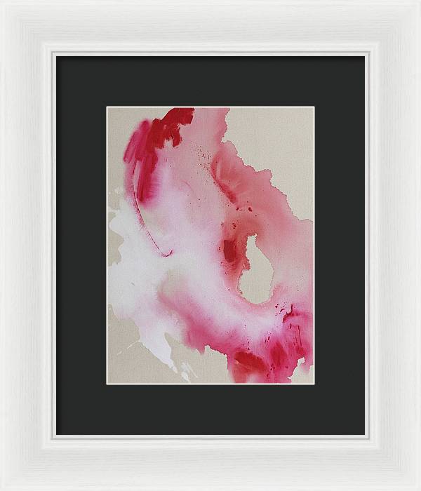Expression, Pink - Framed Print