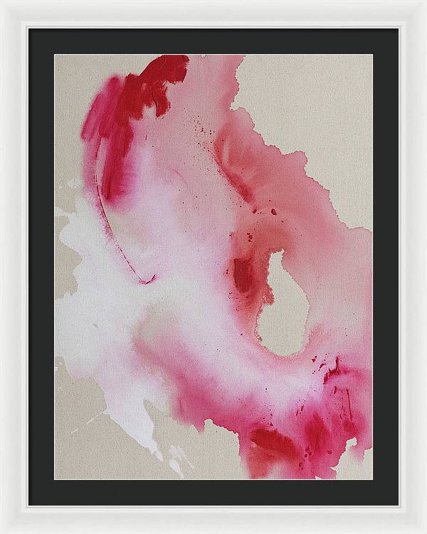 Expression, Pink - Framed Print