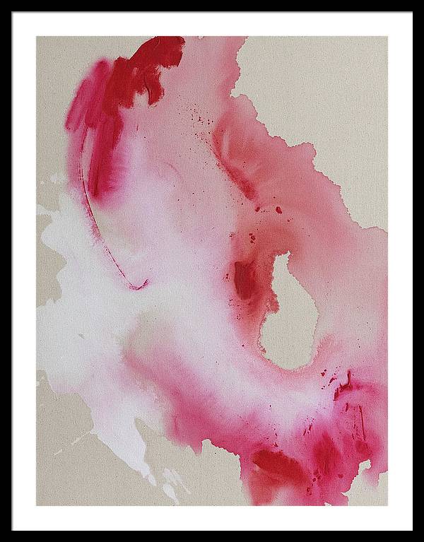 Expression, Pink - Framed Print
