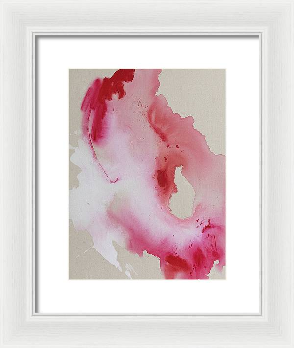 Expression, Pink - Framed Print