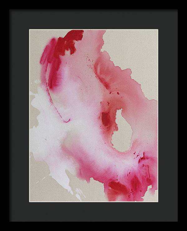 Expression, Pink - Framed Print