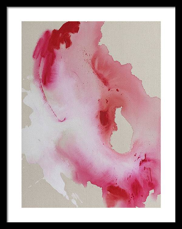 Expression, Pink - Framed Print