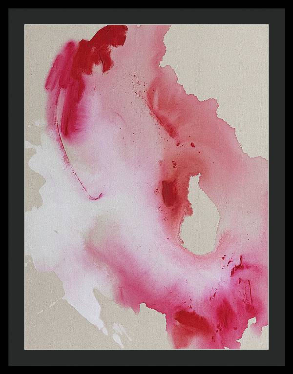 Expression, Pink - Framed Print