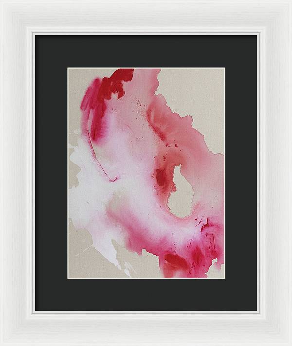 Expression, Pink - Framed Print