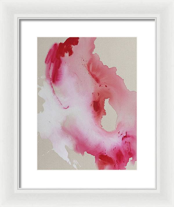 Expression, Pink - Framed Print
