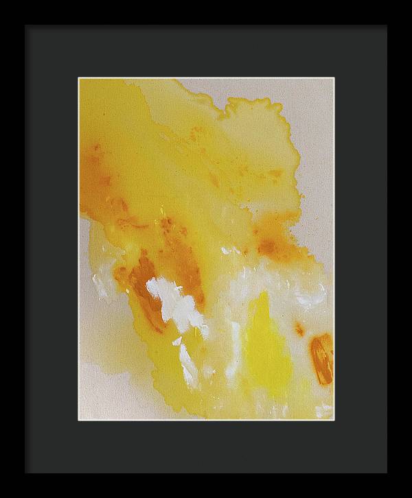 Fulfillment, Yellow - Framed Print