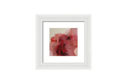 Autonomy, Red - Framed Print