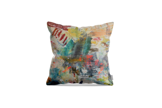 Scraps I - Throw Pillow