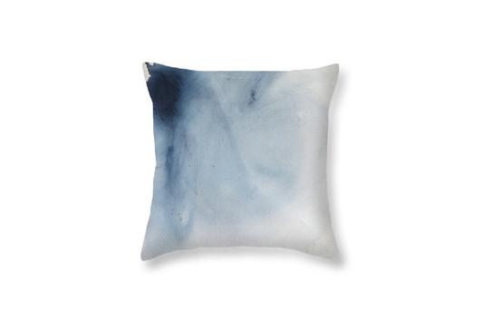 Transparency, Indigo - Throw Pillow