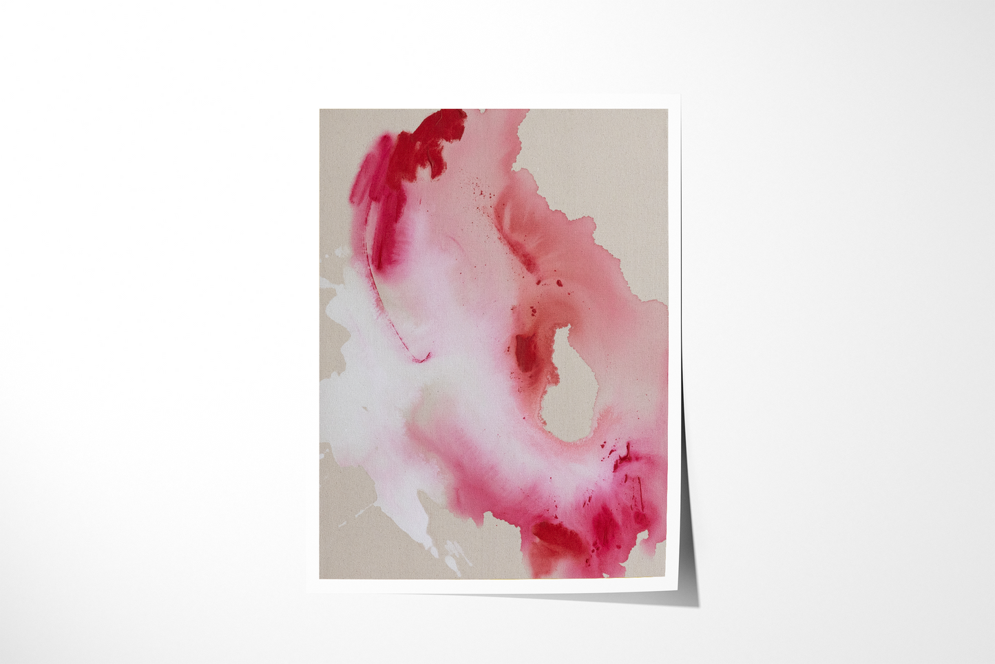 Expression, Pink - Art Print