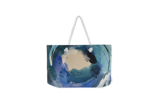 Reciprocity, Blue - Weekender Tote Bag