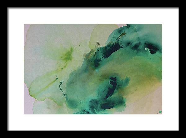 Connection, Green - Framed Print