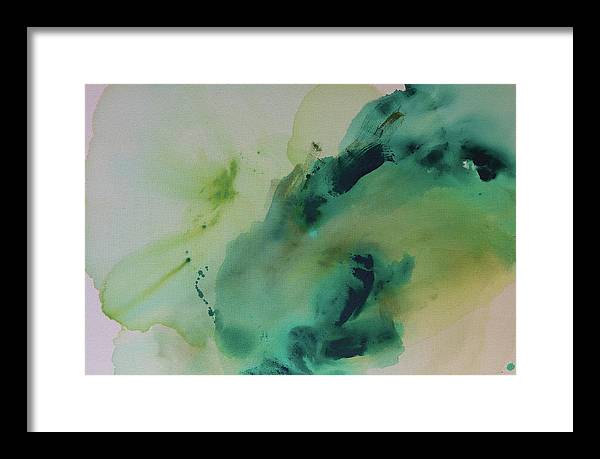 Connection, Green - Framed Print