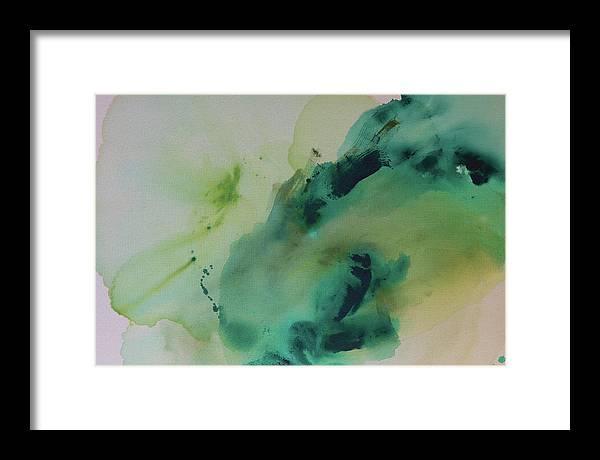 Connection, Green - Framed Print