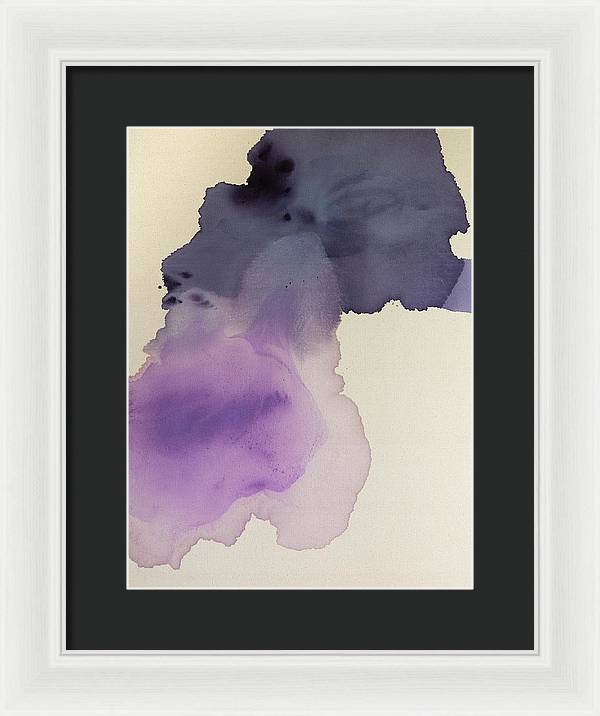 Knowledge, Purple - Framed Print