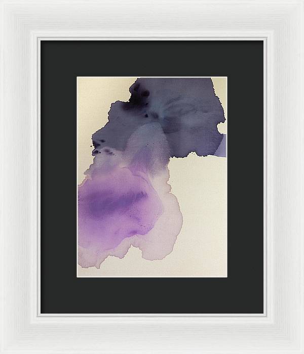 Knowledge, Purple - Framed Print