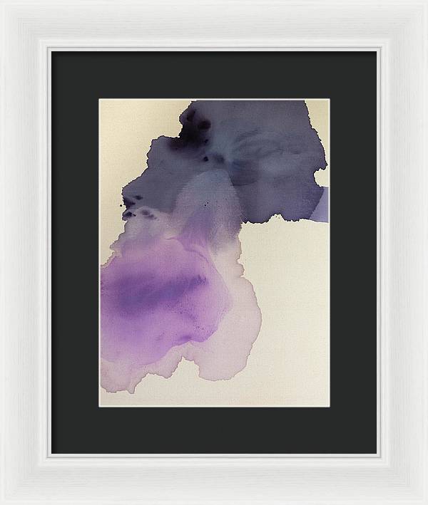 Knowledge, Purple - Framed Print