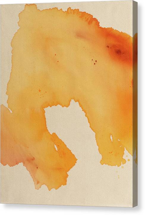 Quality, Orange - Canvas Print