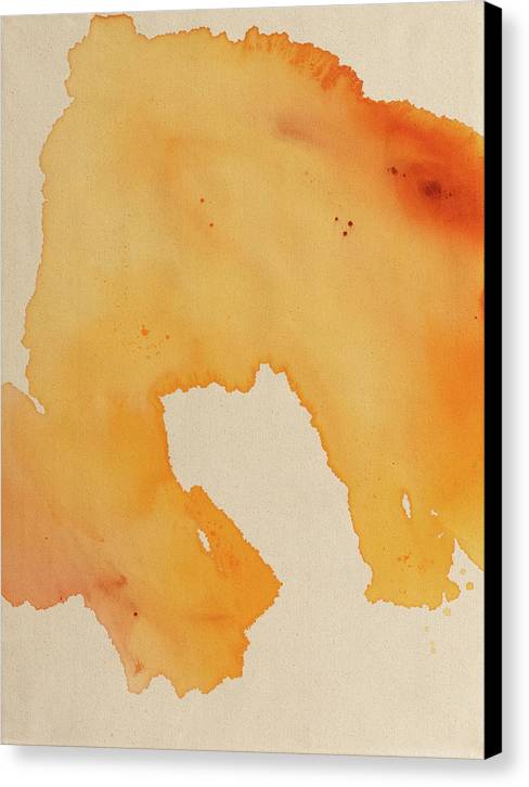 Quality, Orange - Canvas Print