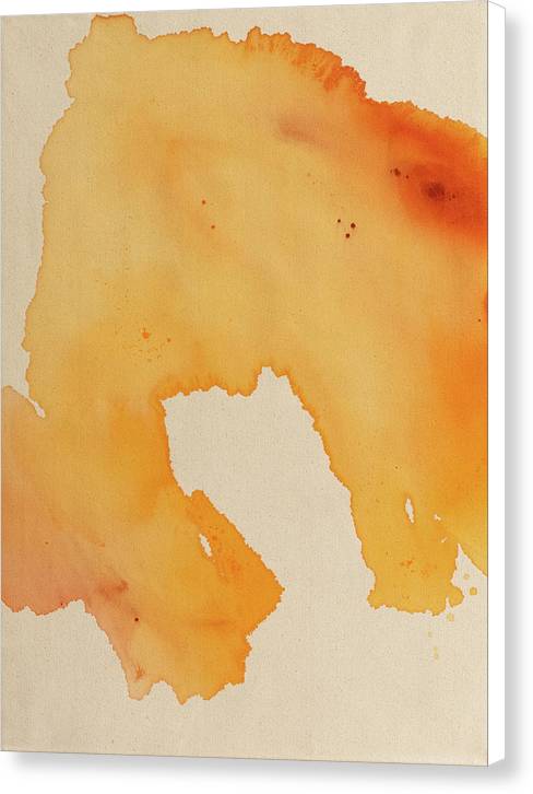 Quality, Orange - Canvas Print