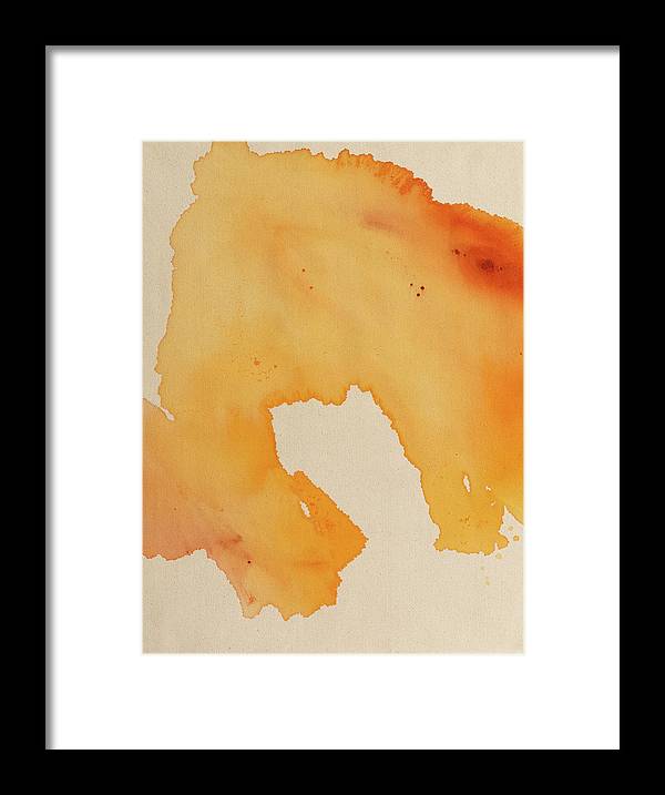 Quality, Orange - Framed Print