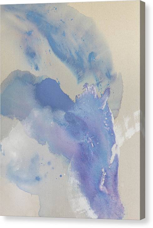 Stability, Periwinkle - Canvas Print