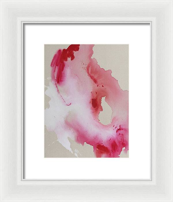 Expression, Pink - Framed Print