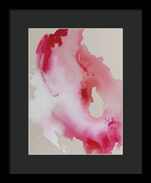 Expression, Pink - Framed Print