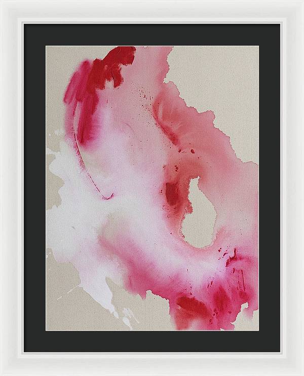 Expression, Pink - Framed Print