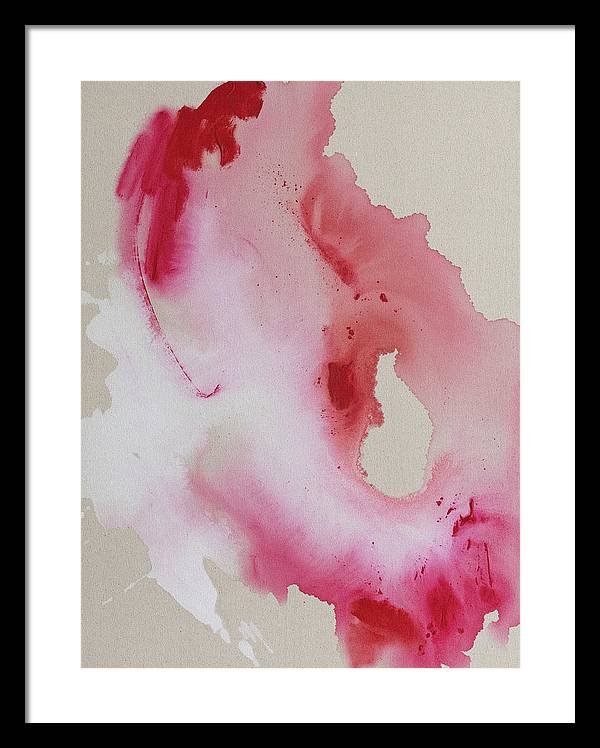 Expression, Pink - Framed Print