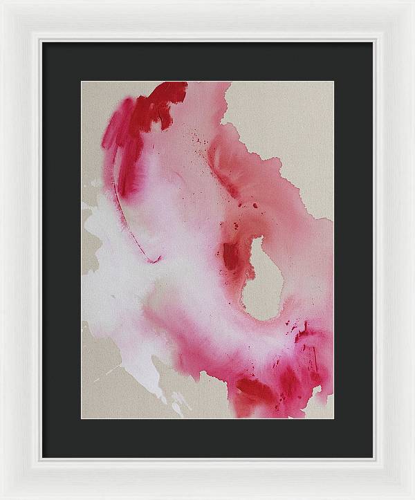 Expression, Pink - Framed Print