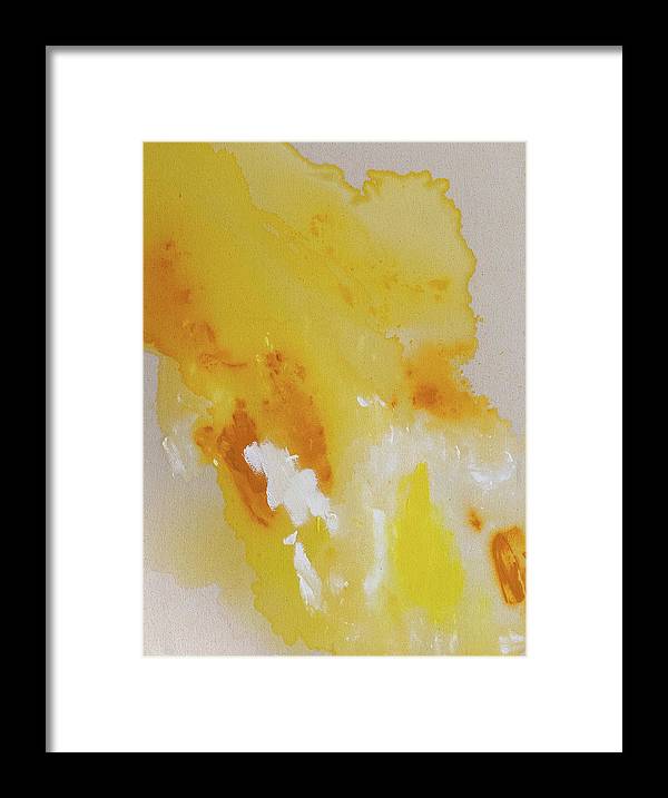 Fulfillment, Yellow - Framed Print