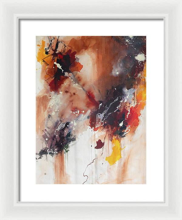 Staring At The Sun Not Recommended - Framed Print