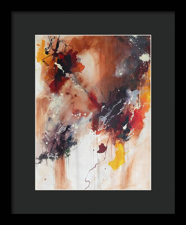 Staring At The Sun Not Recommended - Framed Print