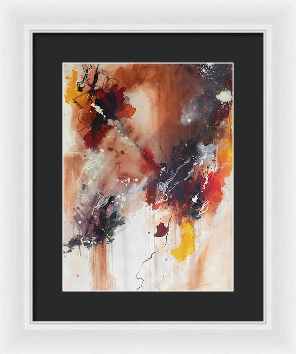 Staring At The Sun Not Recommended - Framed Print