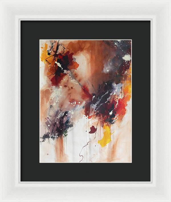 Staring At The Sun Not Recommended - Framed Print